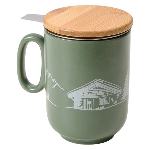 tisanière 45 cl kaki - montagne - table et cook