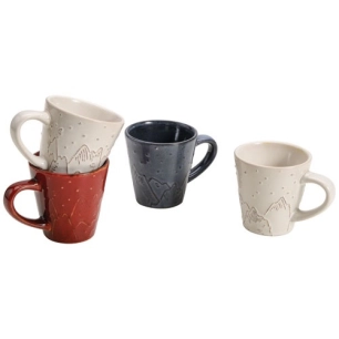 montagne tasse cafe 90ml set de4 ass - table et cook