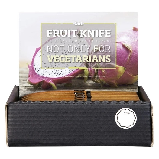 display 36 couteaux à fruits / office 12 cm - kai