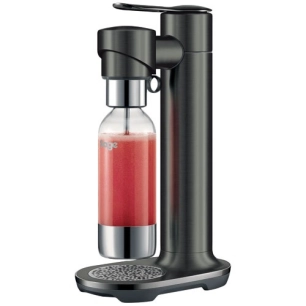 machine à gazéifier inox noir - infizz fusion - sca800nre0zeu1 - sage
