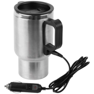 mug inox et noir 12 v 50 cl - cao