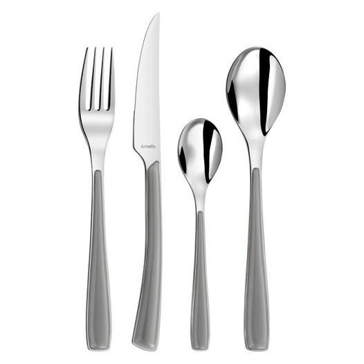 ménagère 24 pièces grise - alizé - amefa