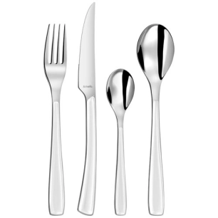 ménagère 24 pièces blanche - alizé - amefa