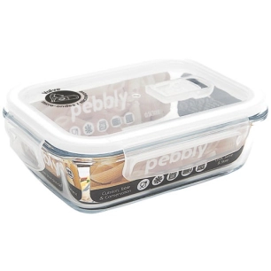 boîte de conservation rectangulaire 0.65 l - pebbly