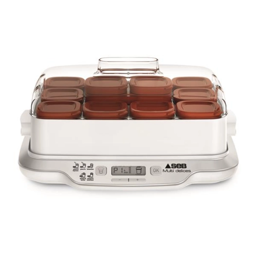 yaourtière 12 pots - multi délices express - yg661a00 - seb