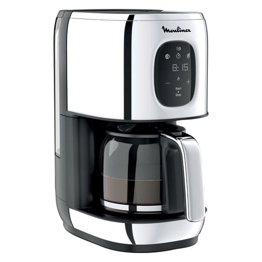 cafetière filtre 10-15 tasses programmable - majestuo - fg883d10 - moulinex