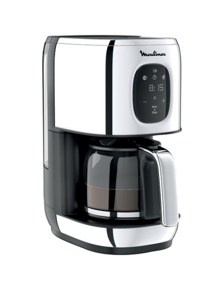 cafetière filtre 10-15 tasses programmable - majestuo - fg883d10 - moulinex
