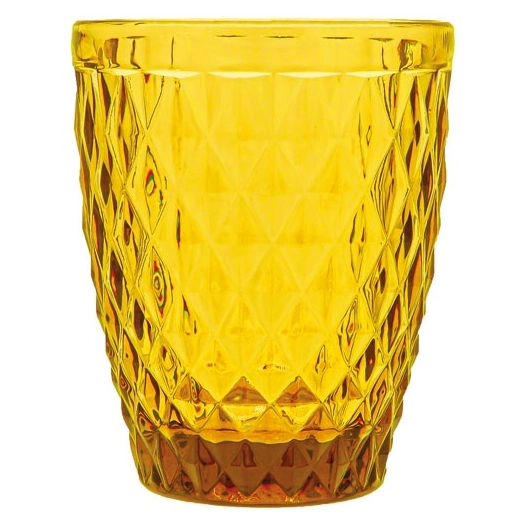 6 gobelet 22 cl ambre - diamond - medard de noblat