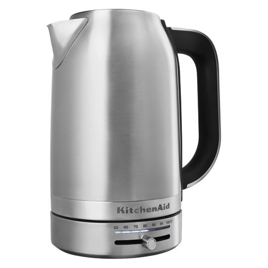 bouilloire 1.7 l température variable inox - 5kek1701esx - kitchenaid