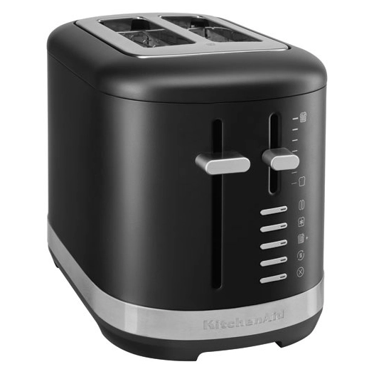 grille-pain 2 tranches noir mat - 5kmt2109ebm - kitchenaid