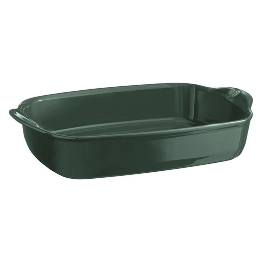 plat rectangulaire 42.5 x 28 cm cèdre - ultime - le four - emile henry