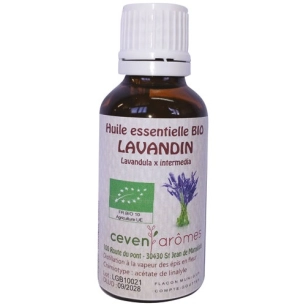 huile essentielle lavandin bio 30 ml - ceven aromes