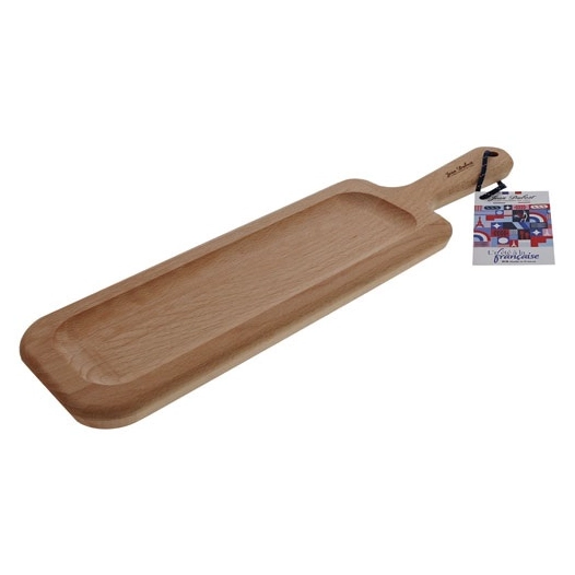 planche à tapas 41 x 10 cm + poignée - un été à la française - jean dubost