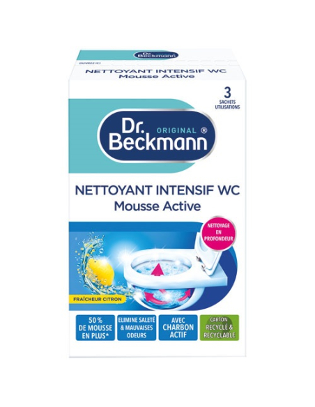 Détartrant WC Mousse Dr. Beckmann Nettoyage intensif WC - DR BECKMANN