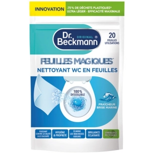 feuilles magiques nettoyant wc brise marine x20 - dr beckmann