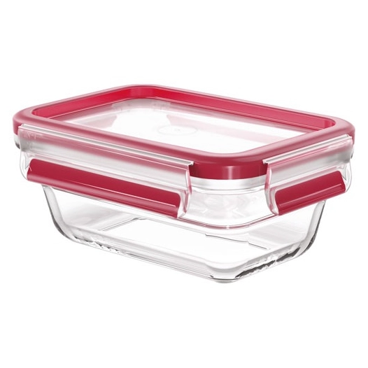 boîte de conservation rectangulaire 0,45 l - masterseal glass - tefal