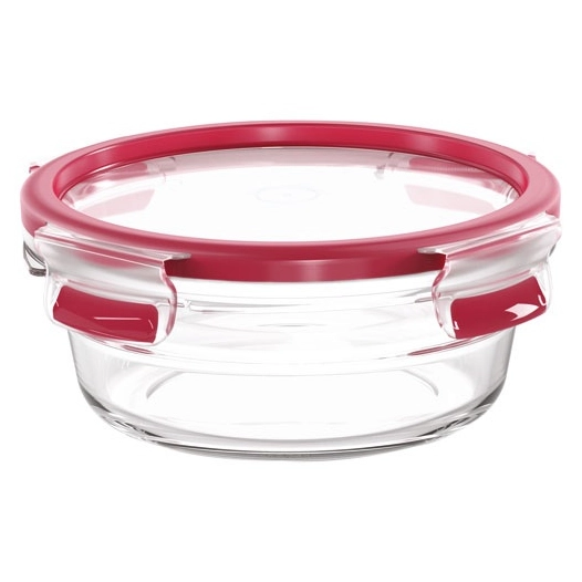 boîte de conservation ronde 0.6 l - masterseal glass - tefal