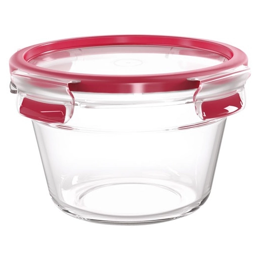 boîte de conservation ronde 0.9 l - masterseal glass - tefal