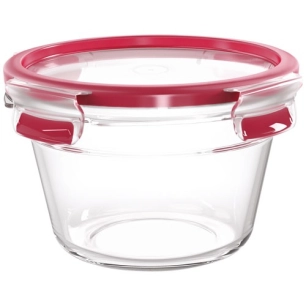 boîte de conservation ronde 0.9 l - masterseal glass - tefal