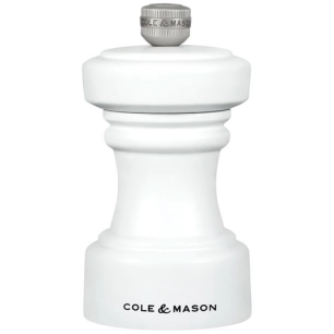 moulin à sel 10,4 cm blanc mat - hoxton - cole et mason