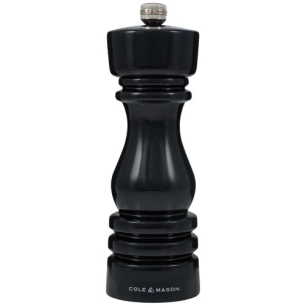 moulin à poivre 18 cm noir brillant - london - cole et mason