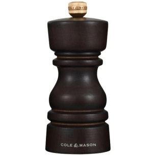 moulin à sel 13 cm chocolat - london - cole et mason