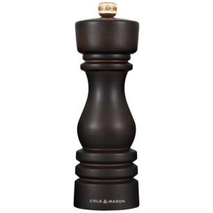 moulin à sel 18 cm chocolat - london - cole et mason