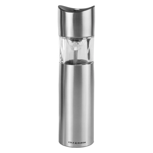 moulin électrique 21 cm inox - penrose - cole et mason