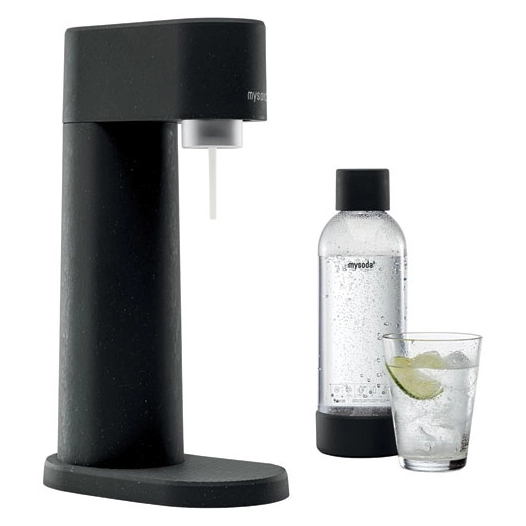 machine à gazéifier noire - woody - mysoda