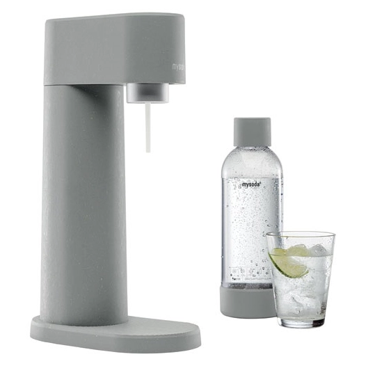 machine à gazéifier grise - woody - mysoda