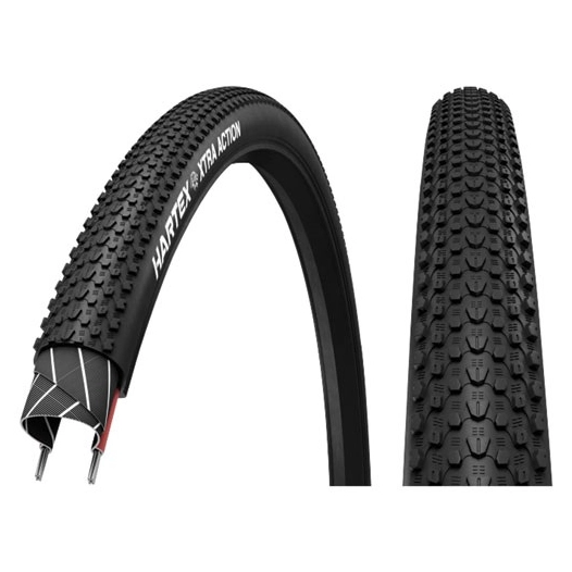 pneu vtt xtra action rigide 26x2.10 - hartex