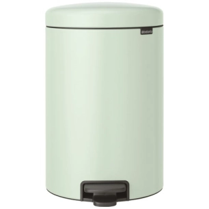 poubelle à pédale 20 l jade green - new icon - brabantia