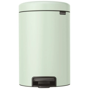 poubelle à pédale 12 l jade green - new icon - brabantia