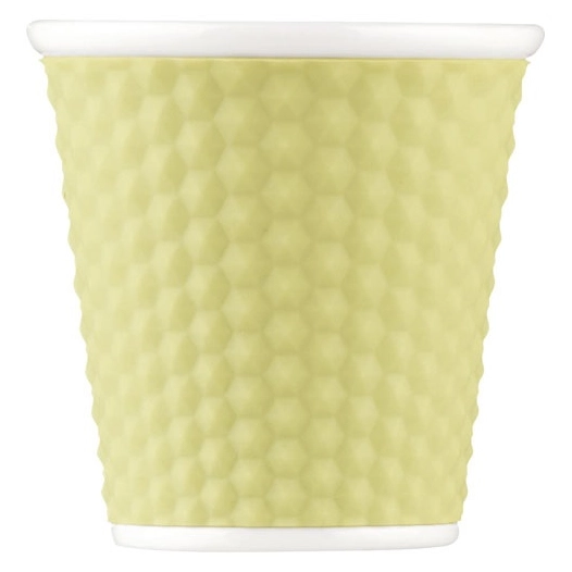 6 tasse 8 cl gaia - nid d'abeille - les artistes