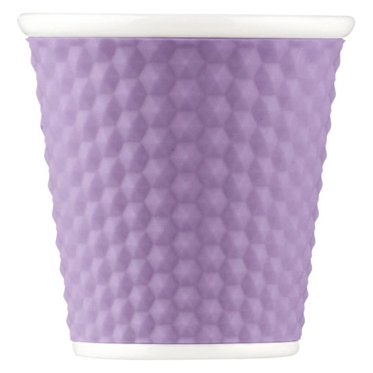 6 tasse 8 cl twilight - nid d'abeille - les artistes