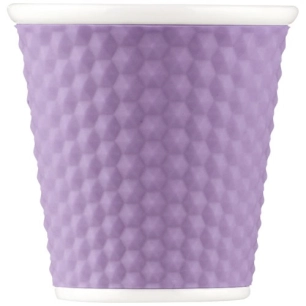 6 tasse 8 cl twilight - nid d'abeille - les artistes