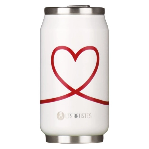 canette isotherme 280 ml love - pull can'it iconic - les artistes