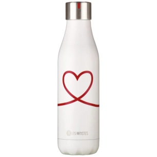 bouteille isotherme 500 ml love - bottle'up iconic - les artistes