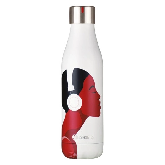 bouteille isotherme 500 ml music - bottle'up urban - les artistes
