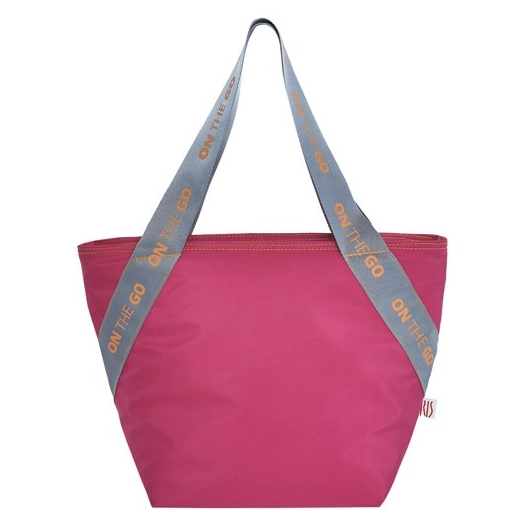sac isotherme lunch bag 3.7 l fuschia - tote on the go fluor - iris