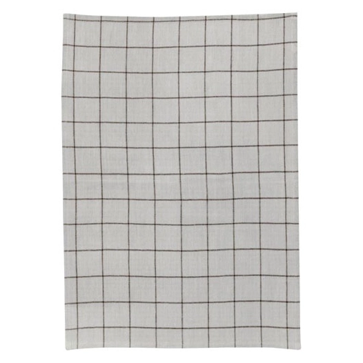 torchon 50 x 70 cm carreaux écru - kilia - winkler