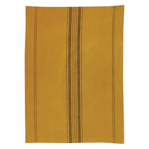 torchon 50 x 70 cm rayures bronze - kilia - winkler