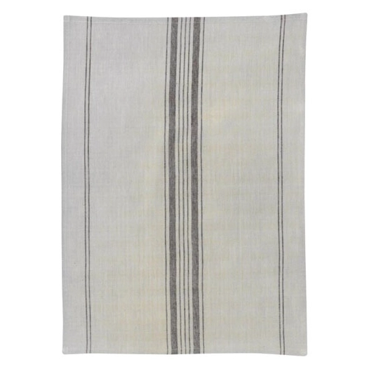 torchon 50 x 70 cm rayures écru - kilia - winkler