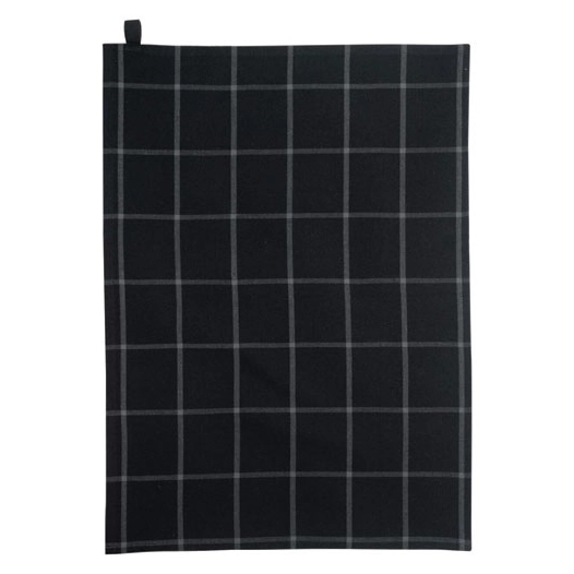 torchon 50 x 70 cm noir - doha - winkler
