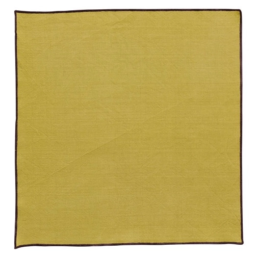 6 serviette de table 40 x 40 cm kaki - grace - winkler