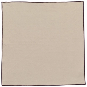 6 serviette de table 40 x 40 cm ficelle - grace - winkler