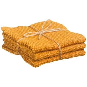 lot 3 essuie-mains 25 x 25 cm tournesol - izan - winkler