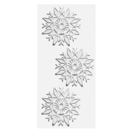 tapis silicone - décors flocons - scrapcooking