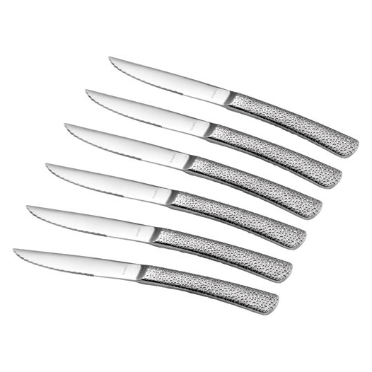 coffret 6 couteaux à steak - bongo xl - amefa