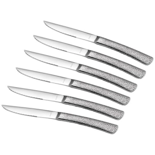 coffret 6 couteaux à steak - bongo xl - amefa